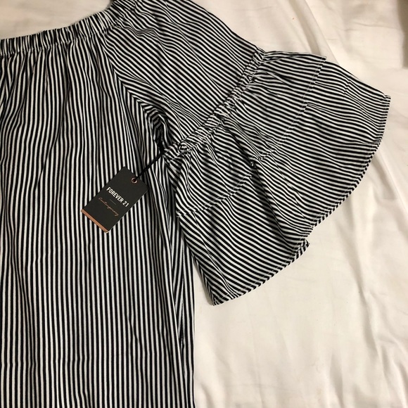 NWT Forever 21 Off the shoulder dress - Picture 5 of 7